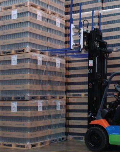 Enkel dubbel paletvurke in die drankbedryf